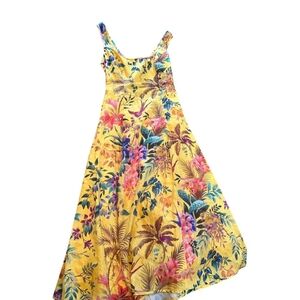Zimmermann Linen Tropicaina Maxi Dress